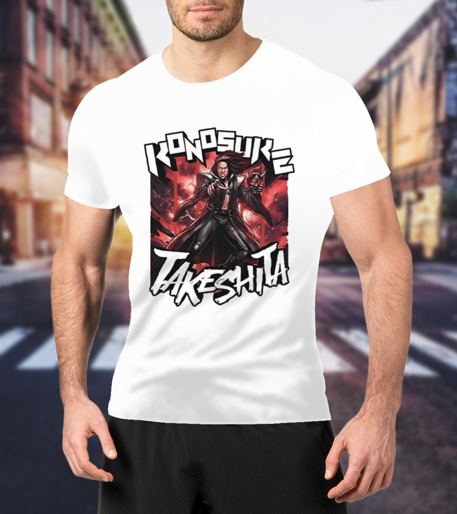 Konosuke Takeshita Intense Action Red T-Shirt