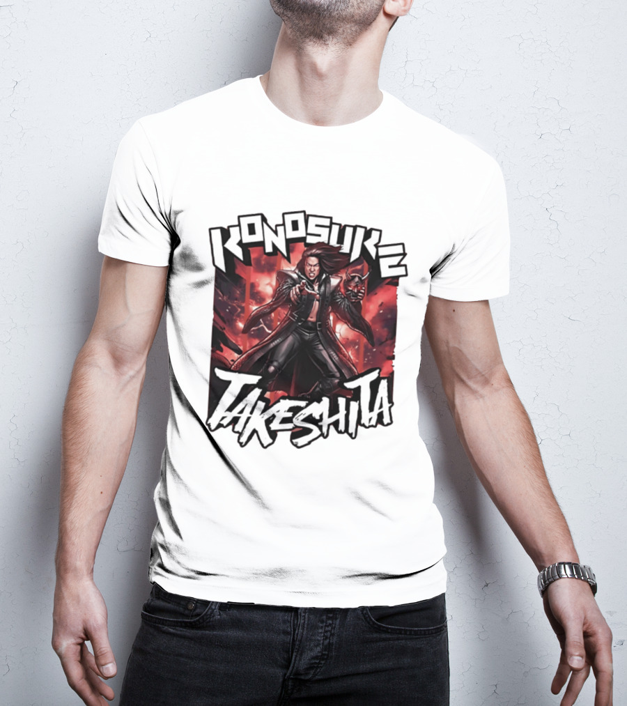 Konosuke Takeshita Intense Action Red T-Shirt