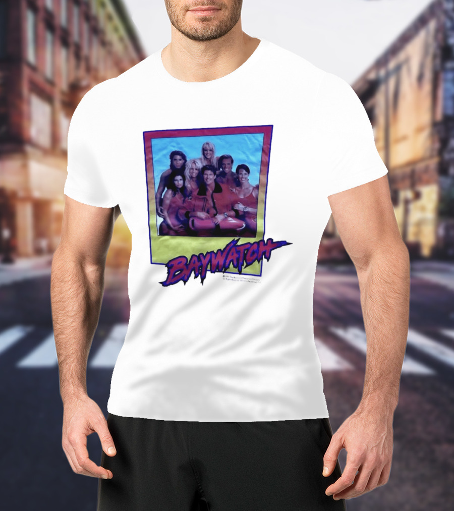 Bay Cast Photo Retro Style Shay Mitchell 1995 T-Shirt