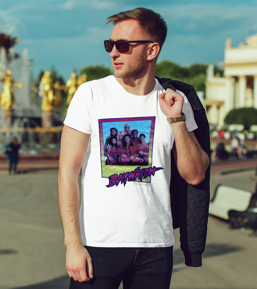 Bay Cast Photo Retro Style Shay Mitchell 1995 T-Shirt