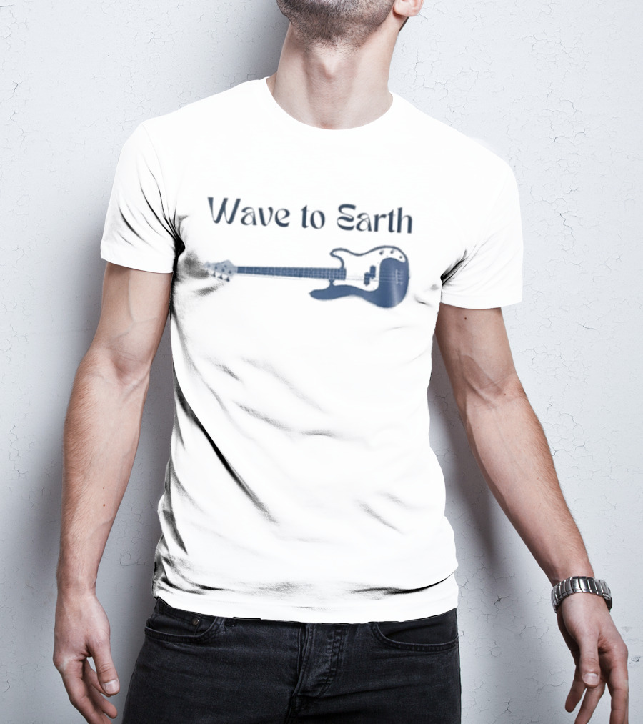 Wave To Earth The Pieces Tour Edition Guitar T-Shirt
