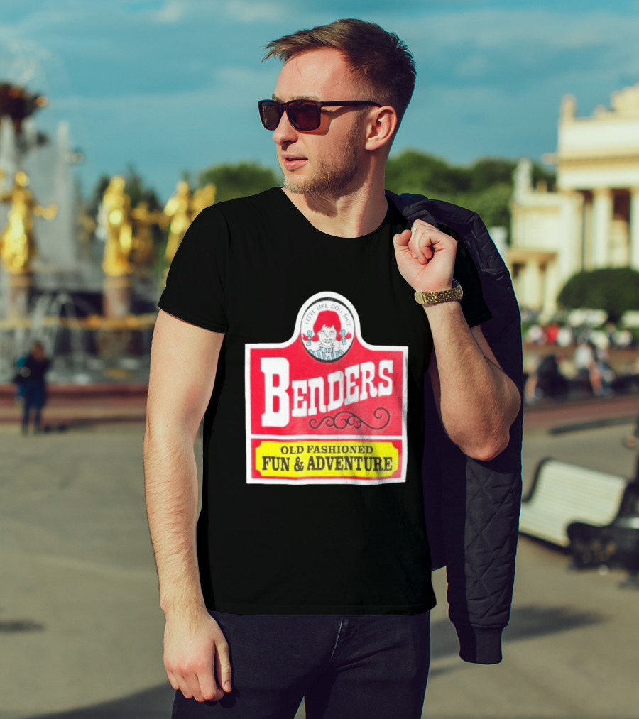 Benders Old Fashioned Fun Adventure I Feel Like Dog T-Shirt