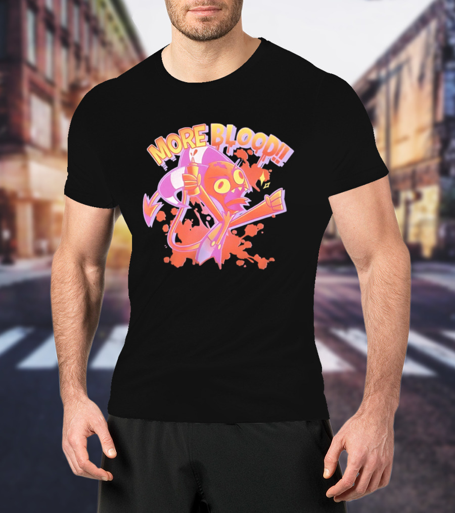 Helluva Boss More Blood Blitz Animated T-Shirt