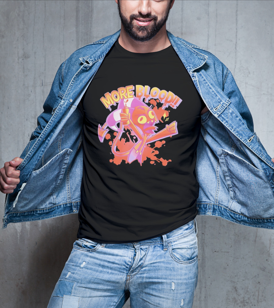 Helluva Boss More Blood Blitz Animated T-Shirt