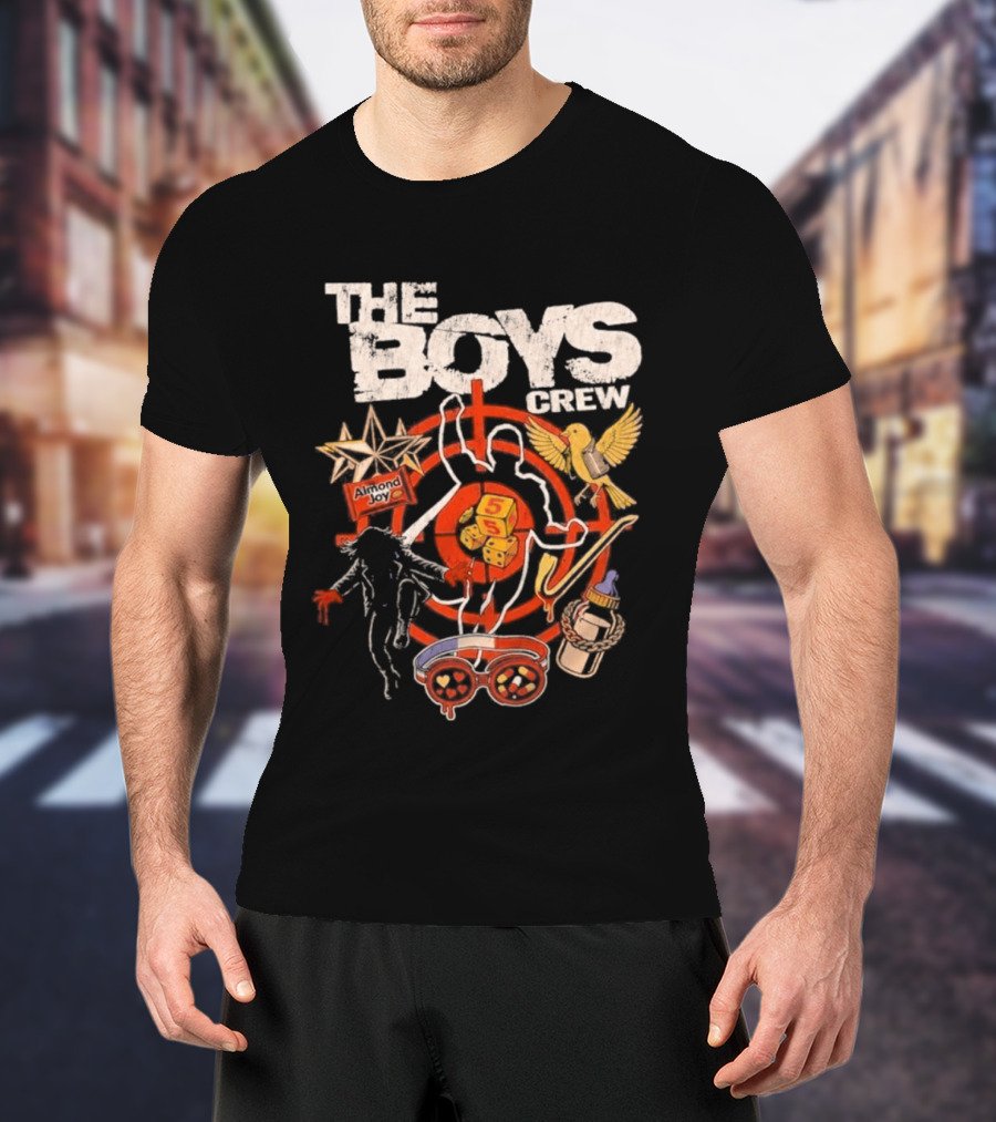 The Boys Crew 2026 Target Symbol With Iconic Superhero T-Shirt