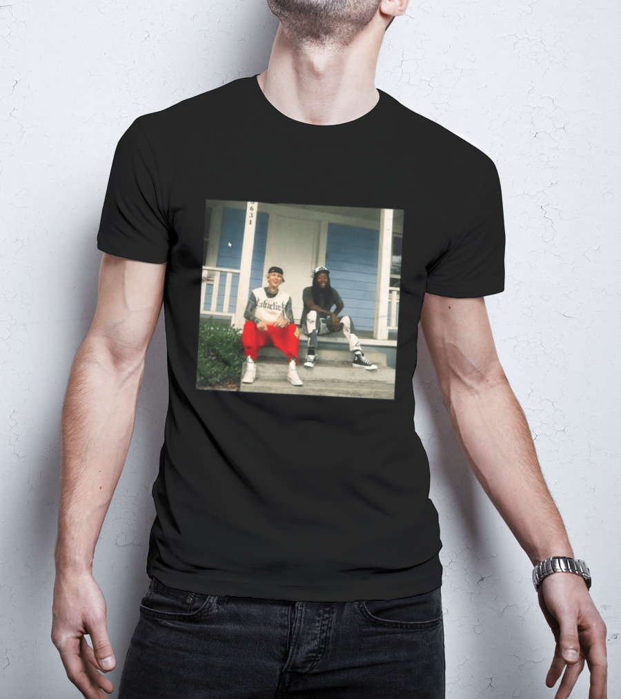 Machine Gun Kelly MGK X Wiz Khalifa Blog Era Boyz Mixtape Cover 3631 T-Shirt
