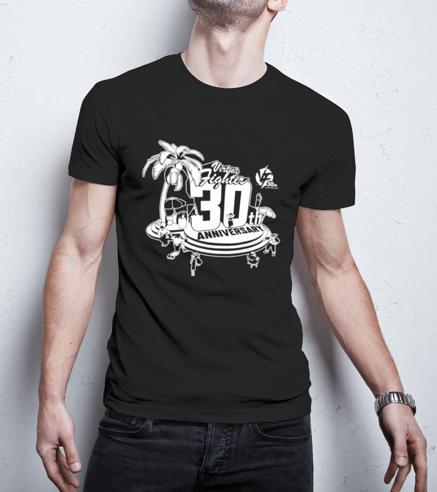 Virtua Fighter 30th Anniversary Palm Island Celebration T-Shirt