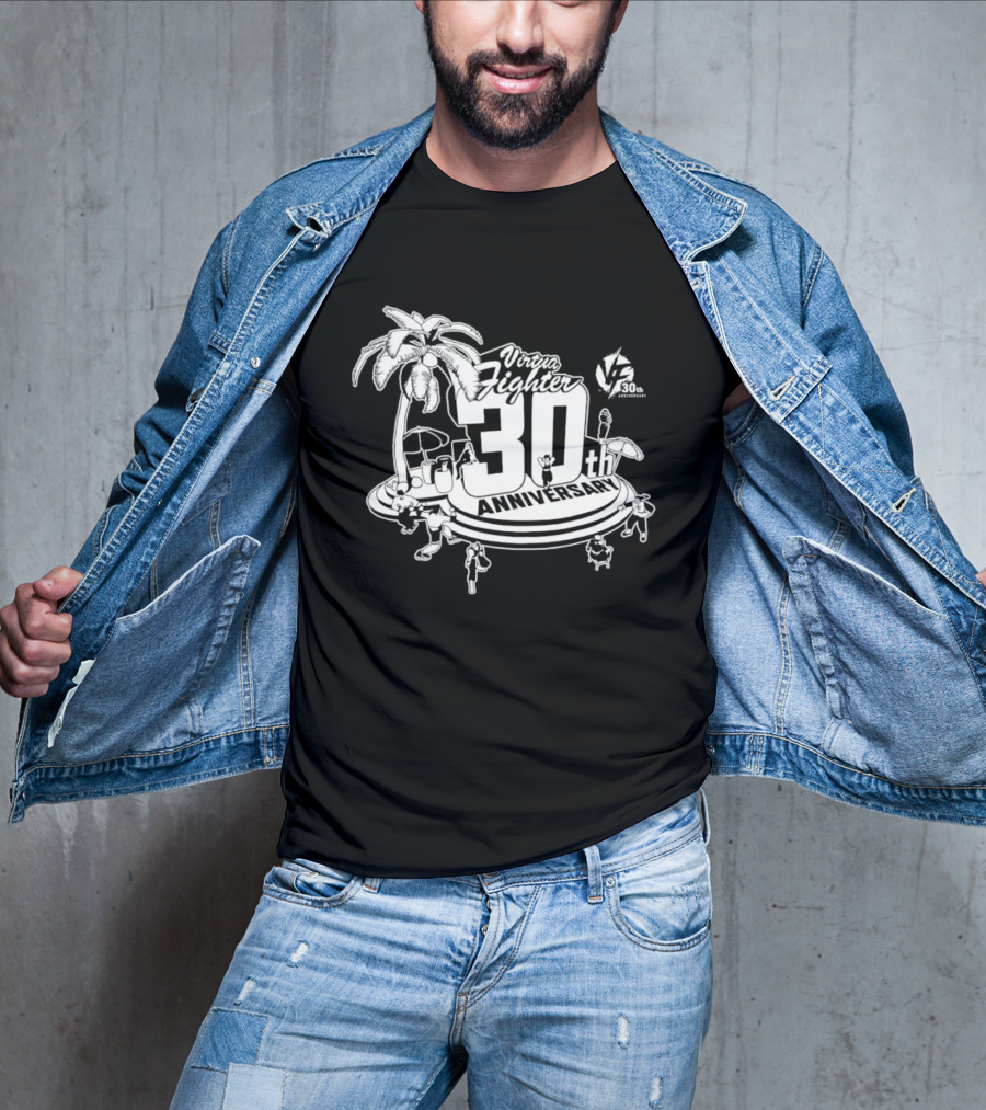 Virtua Fighter 30th Anniversary Palm Island Celebration T-Shirt