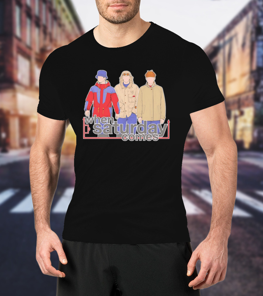 When Saturday Comes Terrace Casual CP T-Shirt
