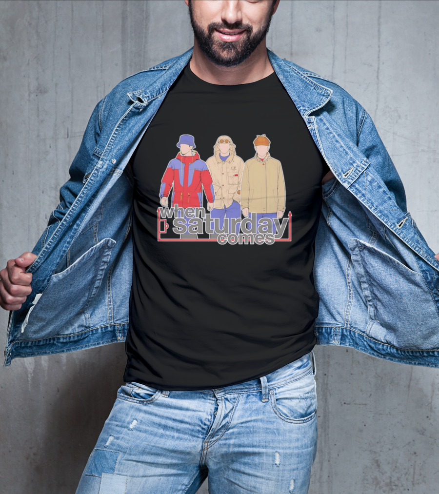 When Saturday Comes Terrace Casual CP T-Shirt