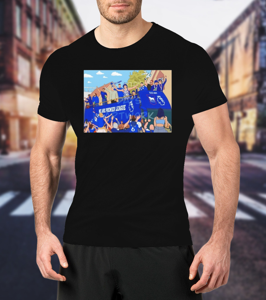 Ipswich Town Blue Army We Are Premier League Celebration Parade T-Shirt