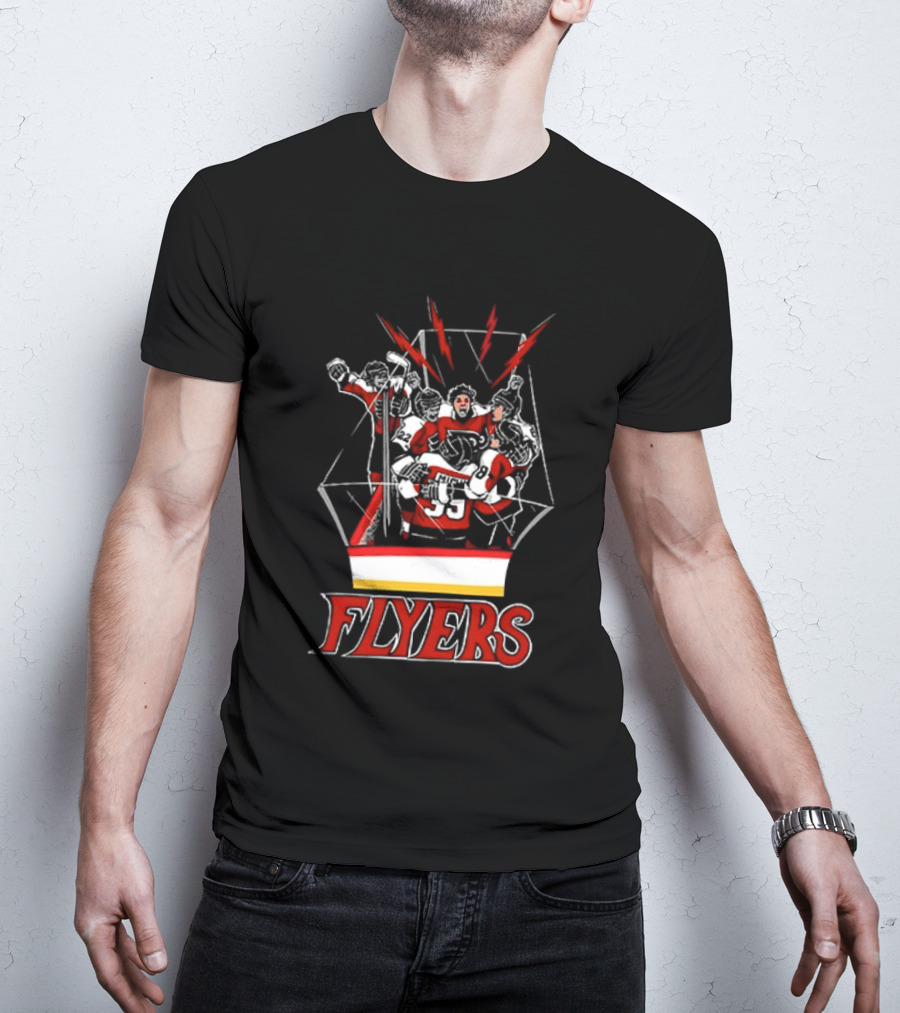 Philadelphia Flyers Box Boys Hockey Team T-Shirt