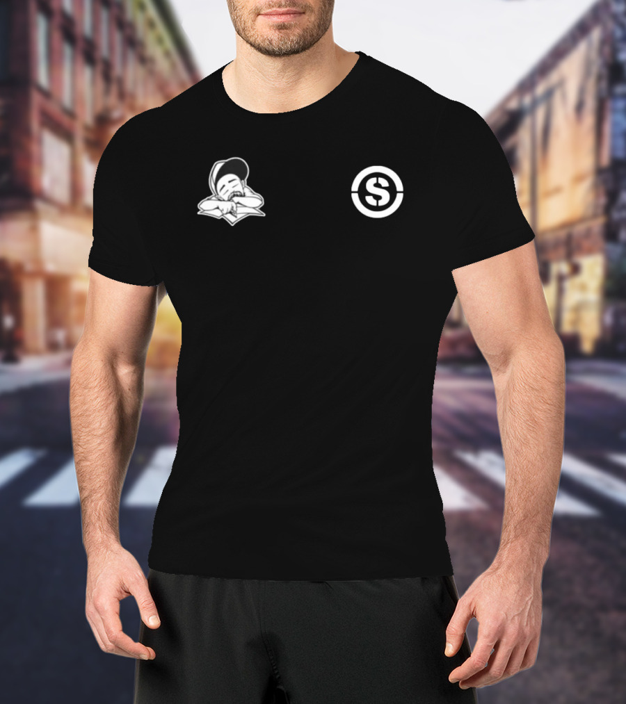 Streetwise Big Streets S Logo And Sleepy Cap T-Shirt