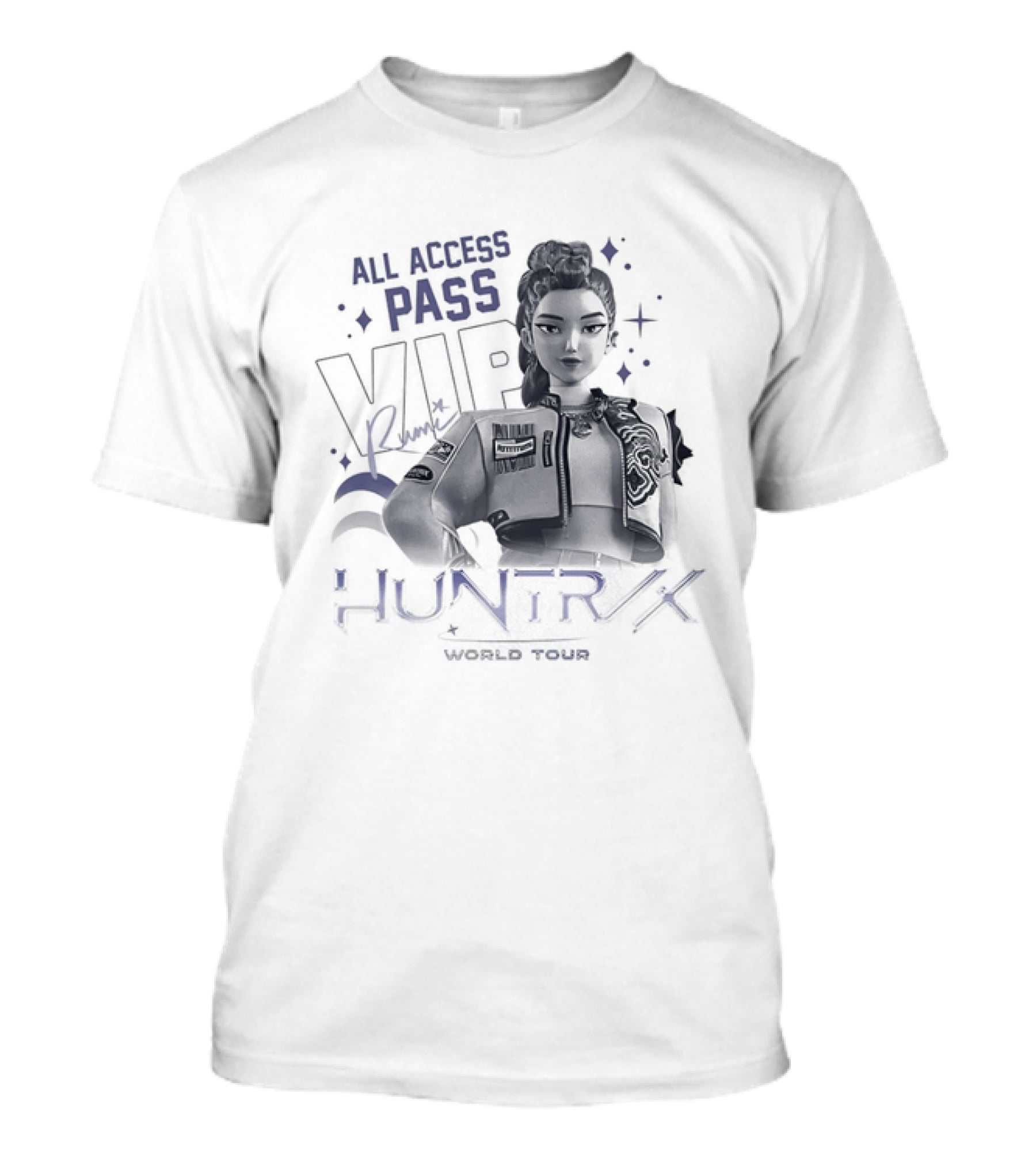 All Access Pass VIP Rumi KPop Demon Hunters Huntrix T-Shirt
