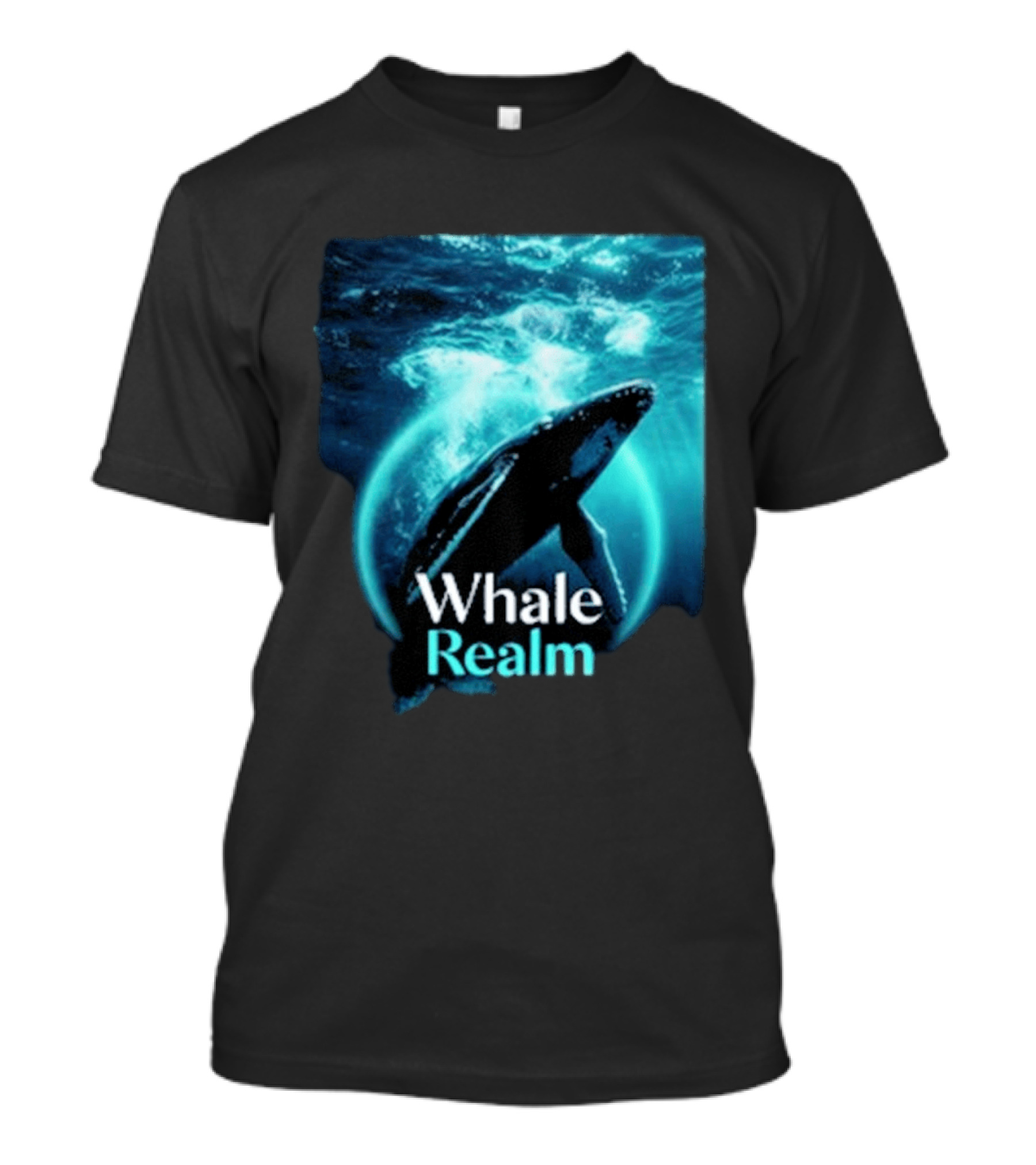 Whale Realm Cinematic Underwater Escape T-Shirt