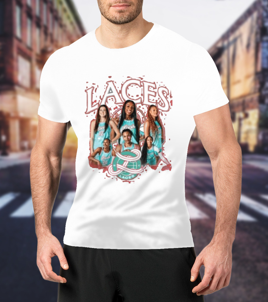 Laces Basketball Club Team Player Roster T-Shirt