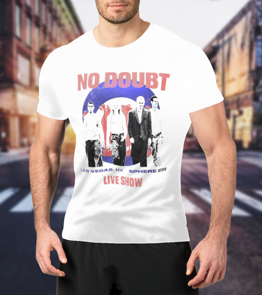 No Doubt Live Show Las Vegas NV Sphere 2026 T-Shirt