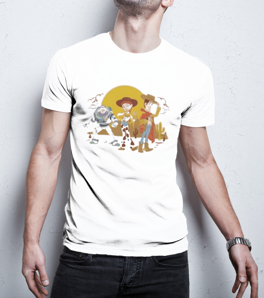 Arizona Diamondbacks X Toy Story Collaboration May 24 2026 Buzz Lightyear Woody Jessie Desert Scene T-Shirt