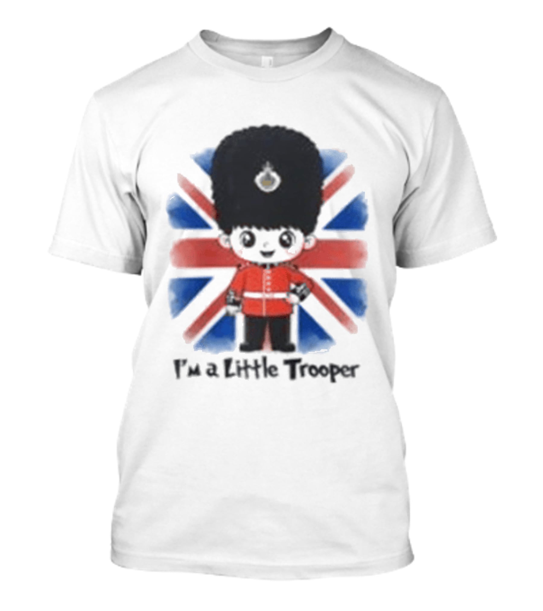 England I'm A Little Trooper British Guard With Union Jack T-Shirt