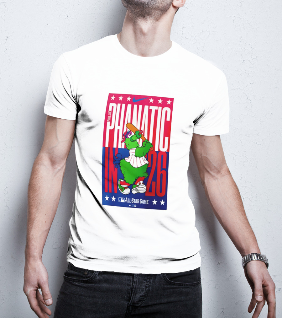 Phillie Phanatic MLB All Star Game 2026 Nike T-Shirt