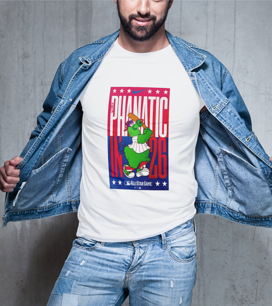 Phillie Phanatic MLB All Star Game 2026 Nike T-Shirt