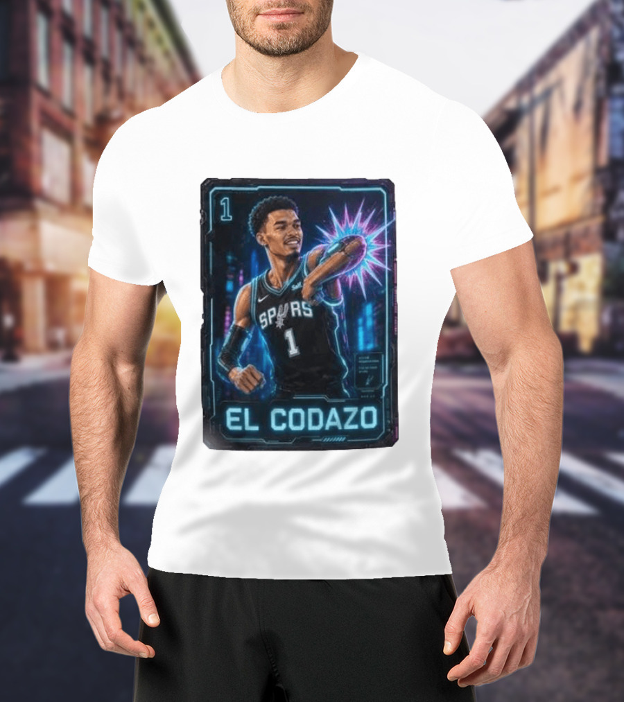El Codazo Spurs Victor Wembanyama San Antonio 2026 T-Shirt