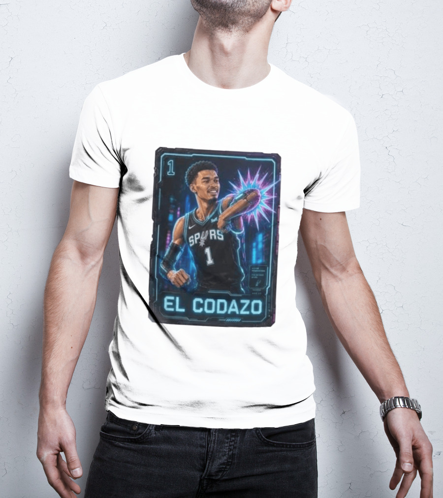 El Codazo Spurs Victor Wembanyama San Antonio 2026 T-Shirt