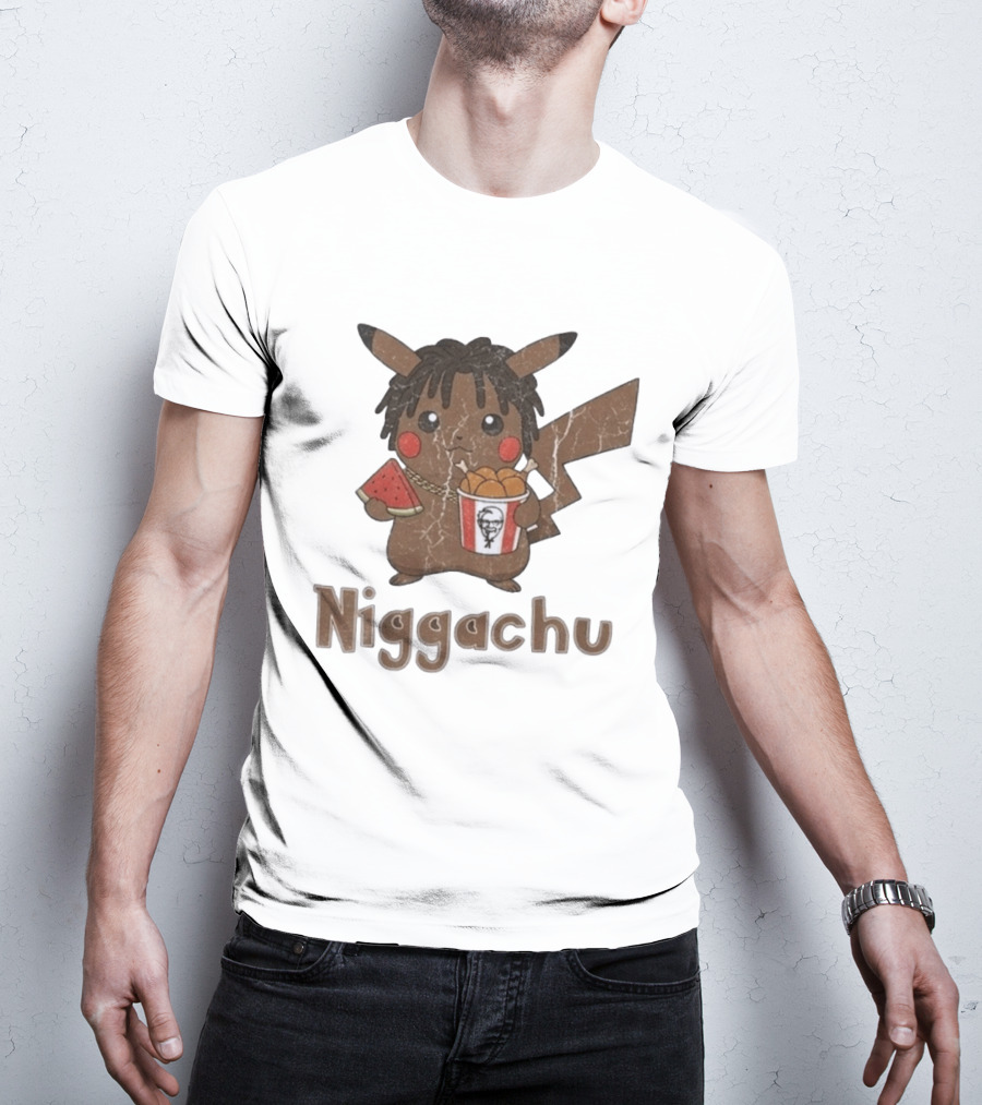 Pokemon PikaJew And Niggachu T-Shirt