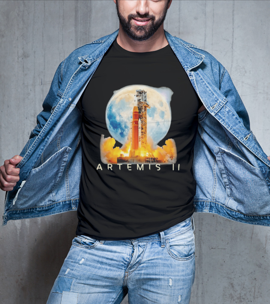 Artemis II Moon Mission NASA Rocket Launch 2026 T-Shirt