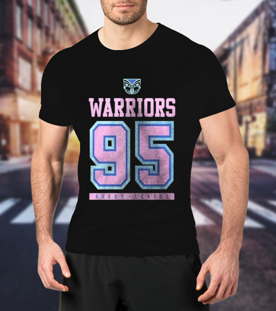 New Zealand Warriors 95 RD Name And Number T-Shirt