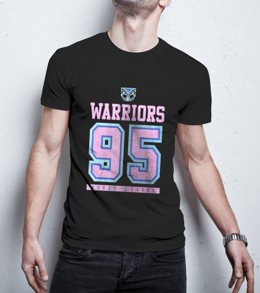 New Zealand Warriors 95 RD Name And Number T-Shirt