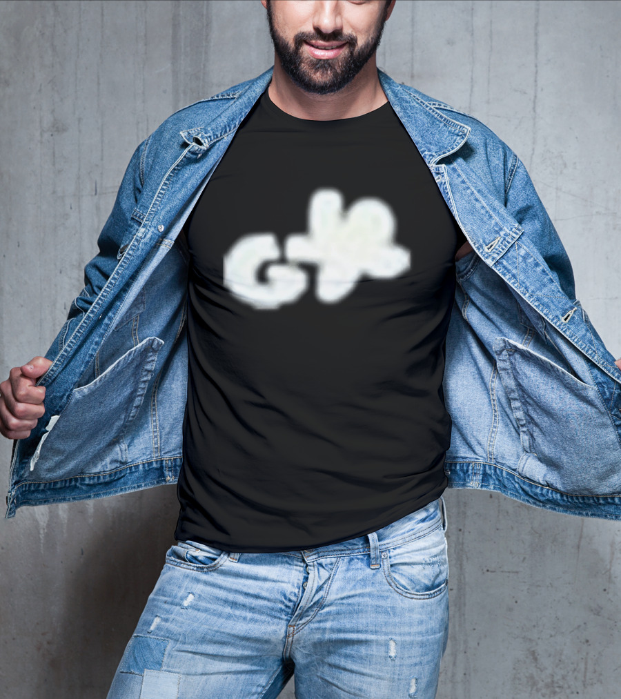 Gouache Hand Printed One By One In The South Of France Composition G+ Plus T-Shirt