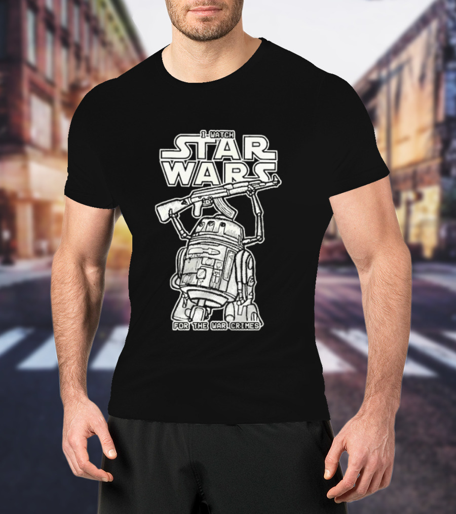 Star Wars Inspired Humor War Crimes T-Shirt