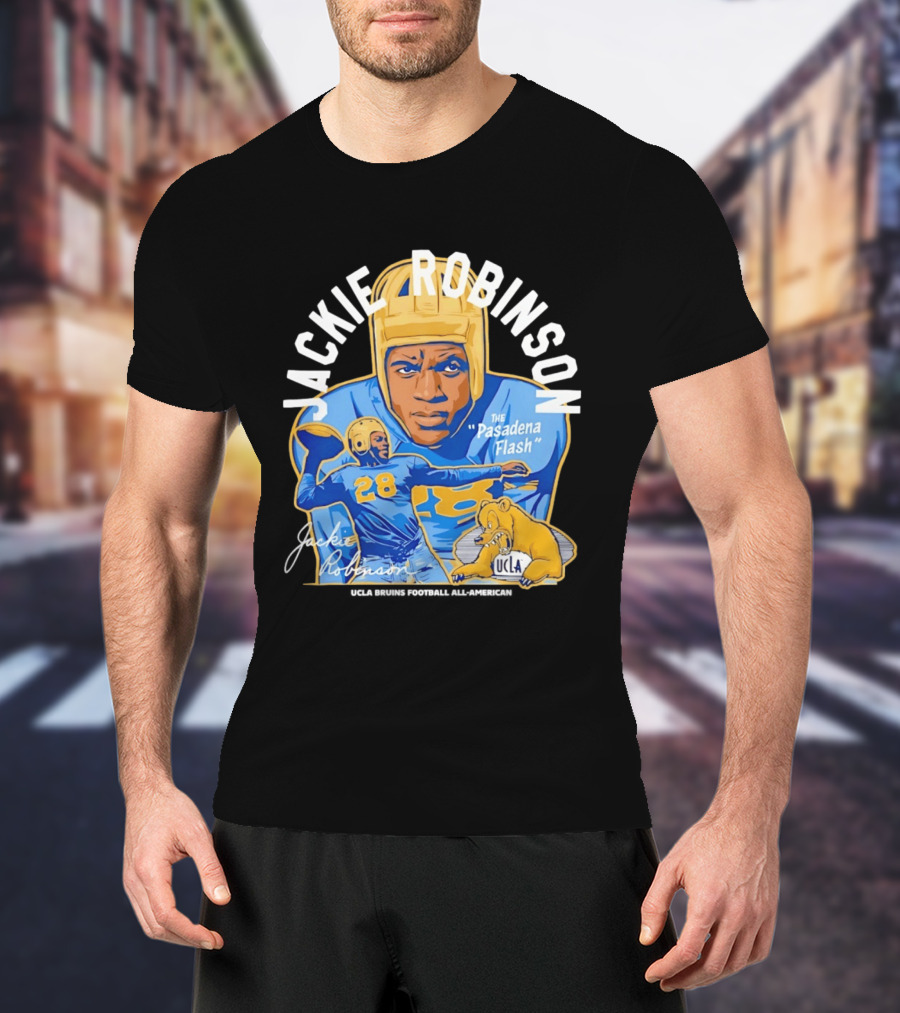 Jackie Robinson UCLA Bruins Pasadena Flash 2026 T-Shirt