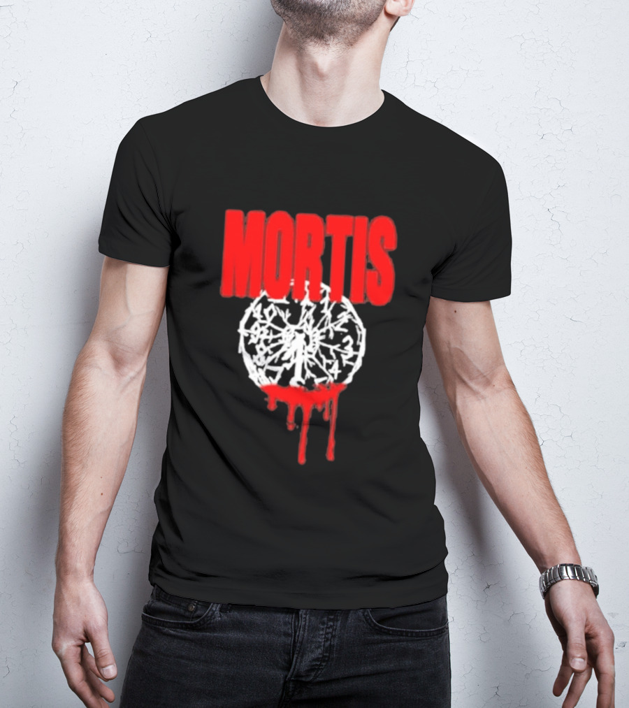 MORTIS Dripping Bloody Wheel T-Shirt