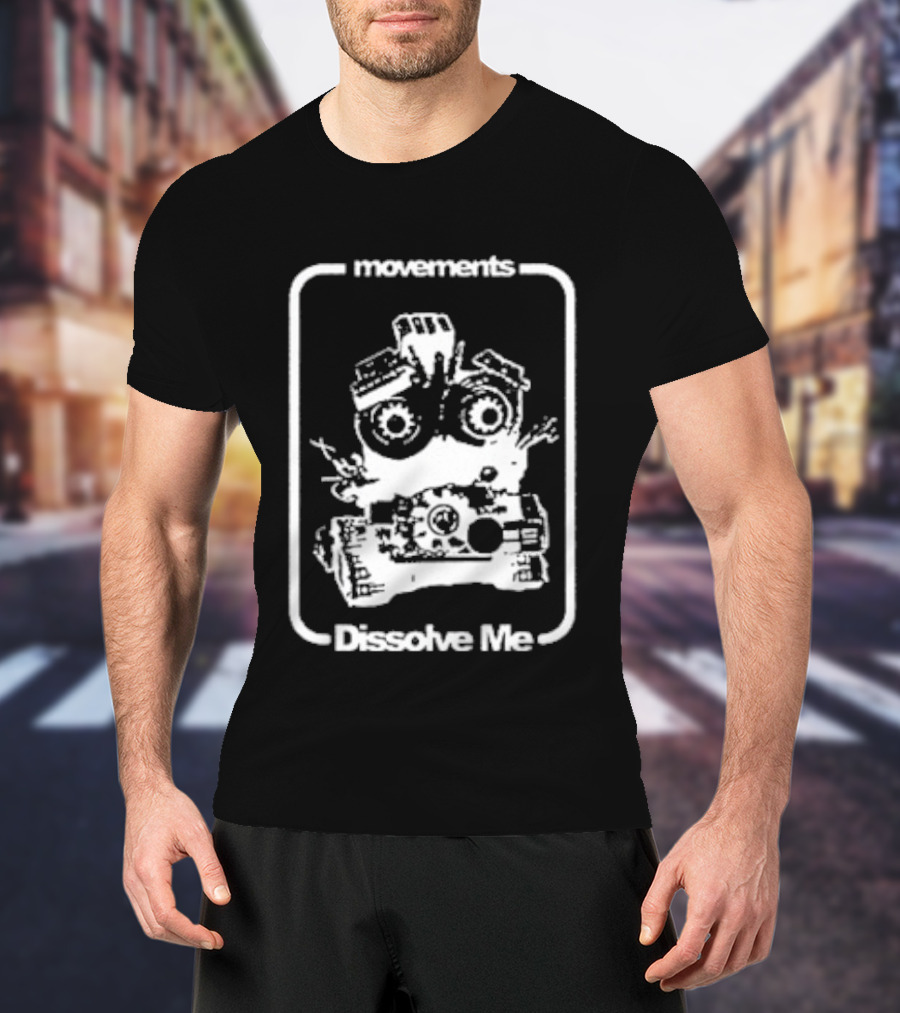 Movements Dissolve Me Tour Robot T-Shirt