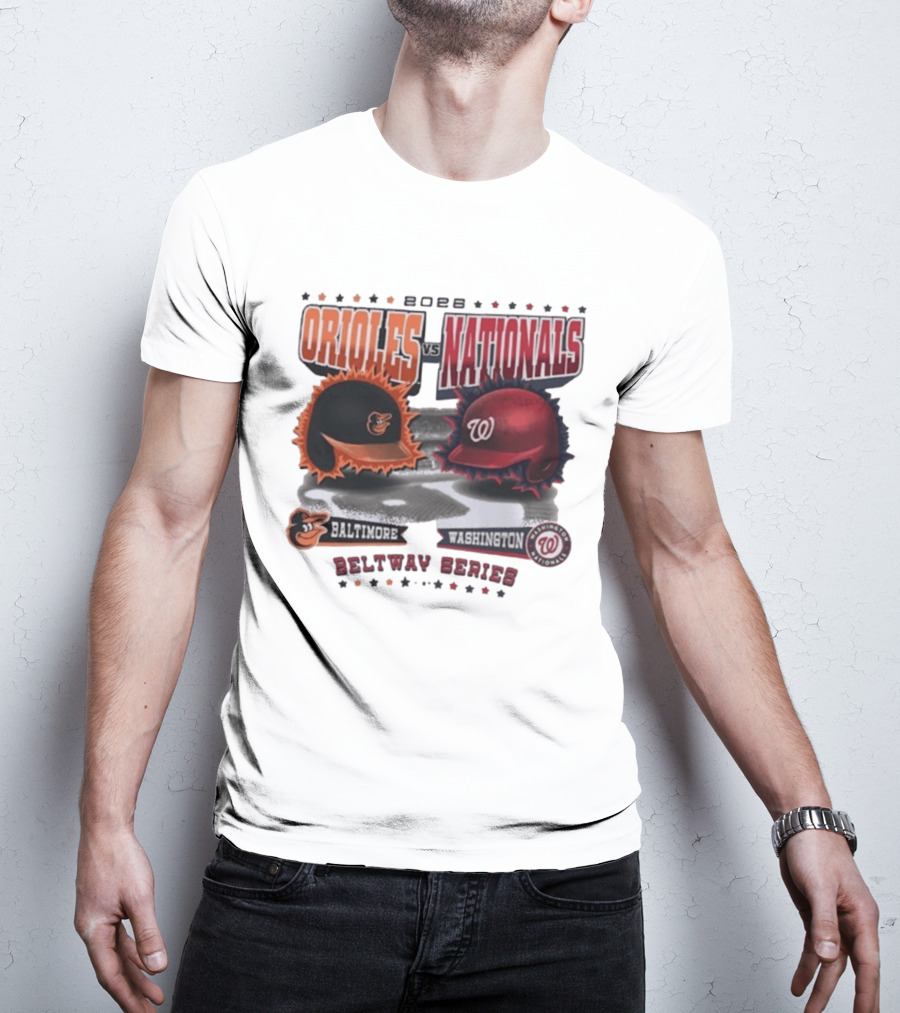 2026 Baltimore Orioles Vs Washington Nationals Beltway Series T-Shirt
