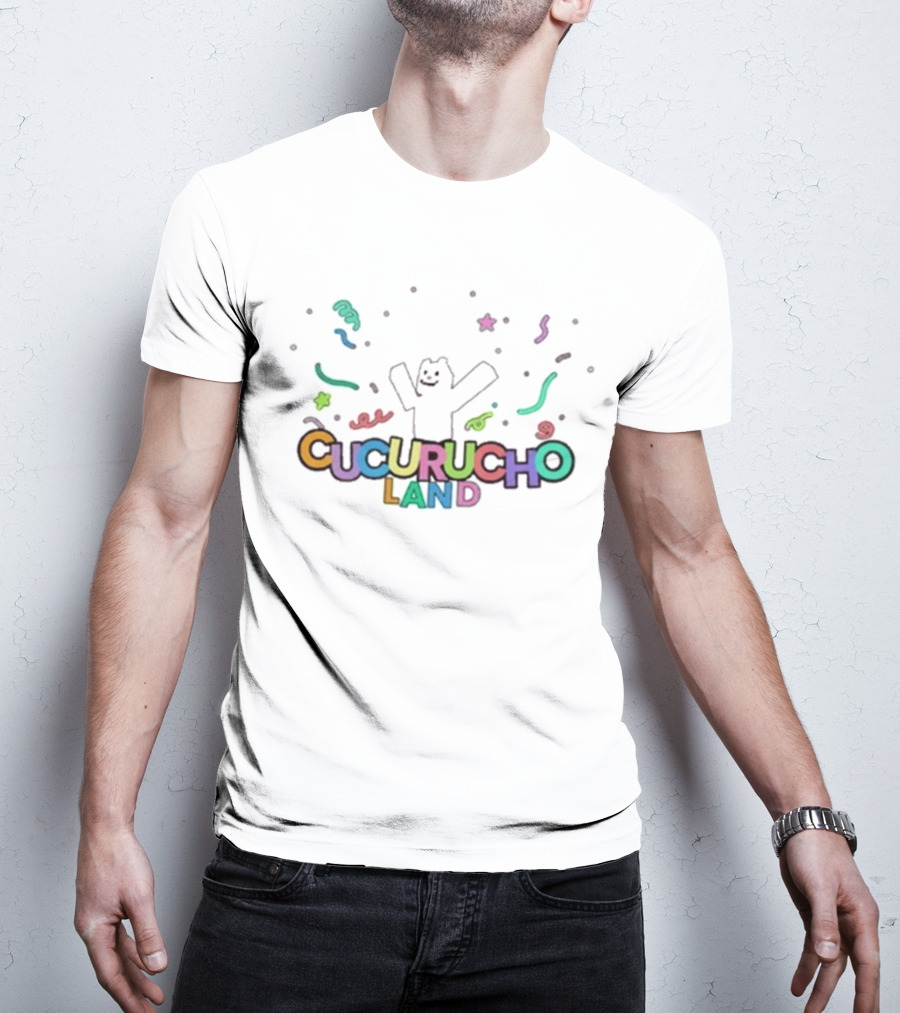 QSMP Cucurucho Land Rainbow Character Celebration T-Shirt