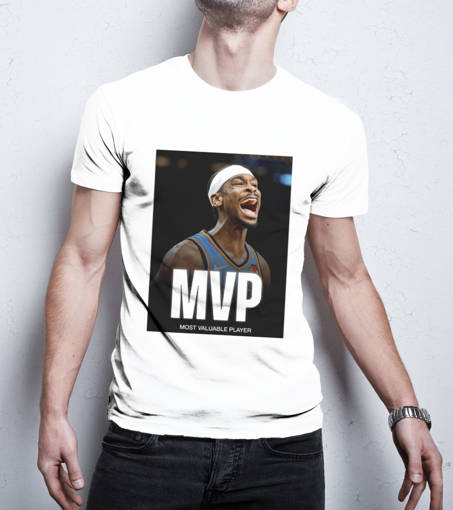 Shai Gilgeous Alexander MVP Most Valuable Player OKC Thunder Celebration T-Shirt