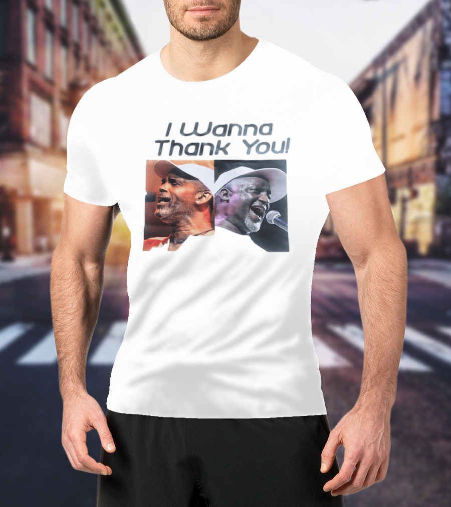 I Wanna Thank You Frankie Beverly Soul Music Legend Live Performance T-Shirt