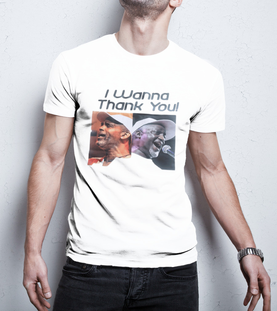 I Wanna Thank You Frankie Beverly Soul Music Legend Live Performance T-Shirt