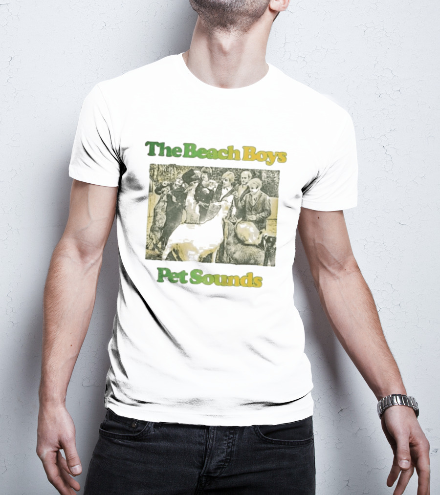 The Beach Boys Pet Sounds Album Cover Art With Animals T-Shirt