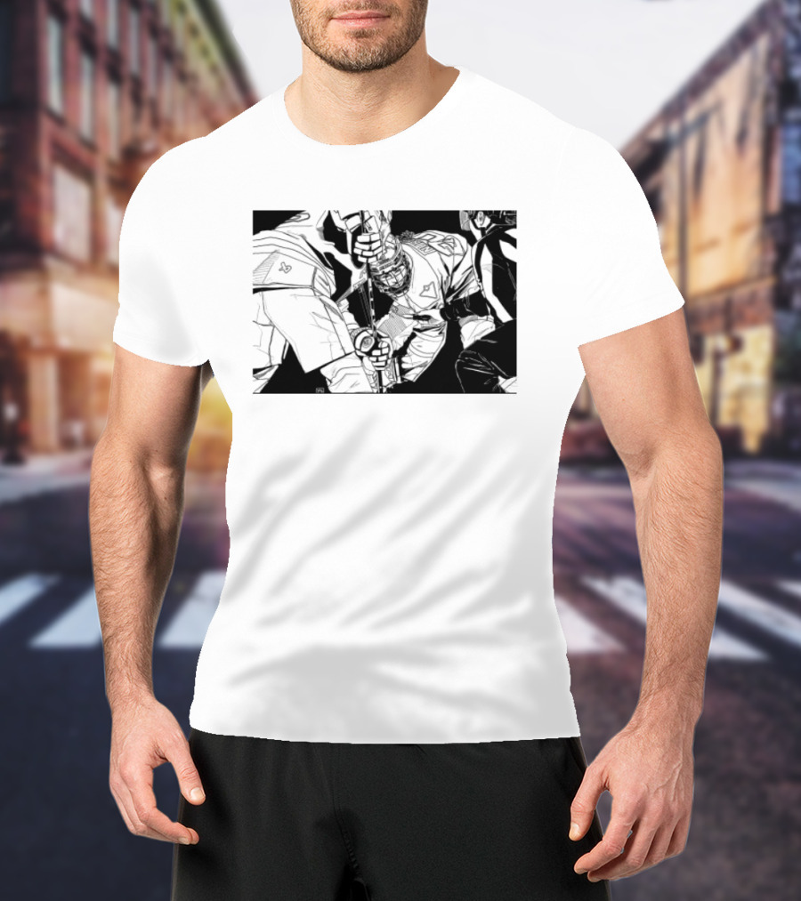 The Face Off 2026 Hockey Player Battle T-Shirt