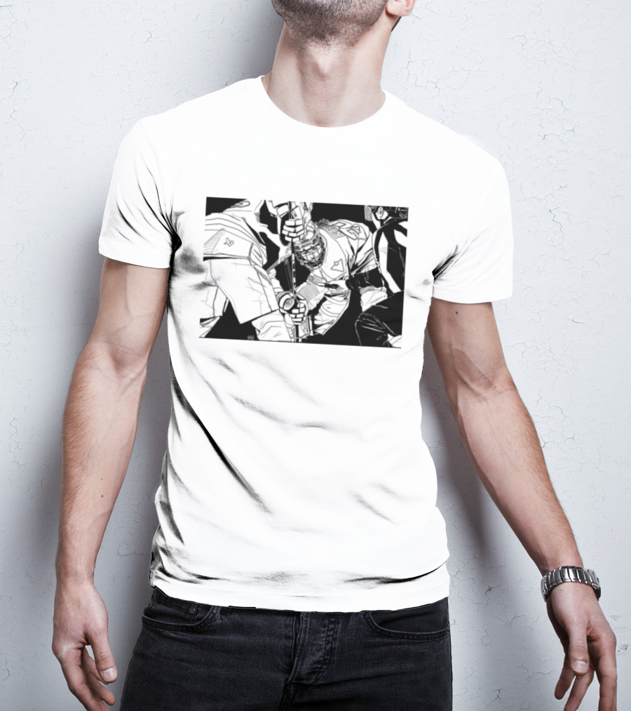 The Face Off 2026 Hockey Player Battle T-Shirt