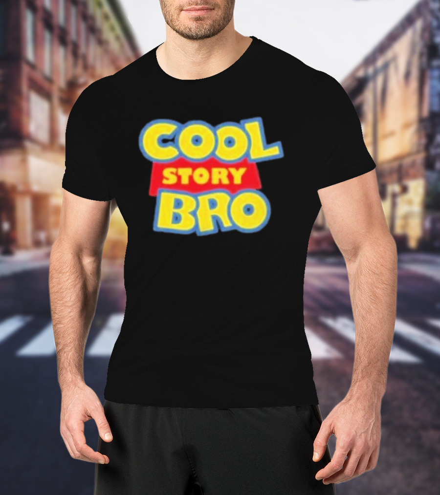 Cool Story Bro Toy Inspired Twist T-Shirt