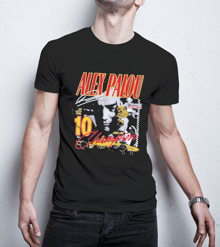 Alex Palou Chip Ganassi Racing 10 Four Time Champion T-Shirt