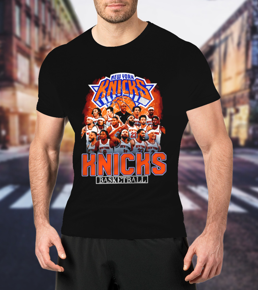 New York Knicks Basketball Team 2026 T-Shirt