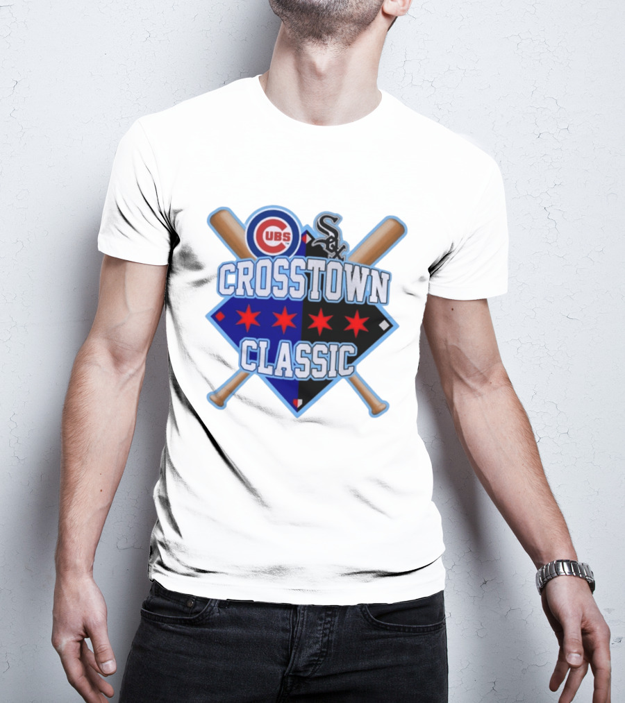 Crosstown Classic 2026 Chicago Cubs Chicago White Sox Rivals Showdown T-Shirt
