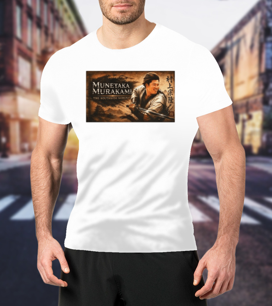 Munetaka Murakami The Southside Samurai Kanji T-Shirt