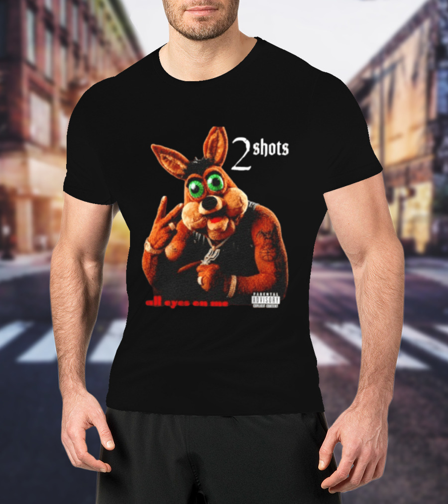 San Antonio Spurs Coyote 2 Shots All Eyes On Me T-Shirt